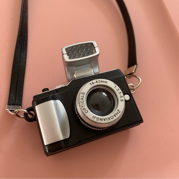 Add on Item $10 Item Doll Accessory Mini Camera with Strap. - Picture 2 of 4